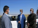 بلوار ورودی شهر از سمت کلانتری